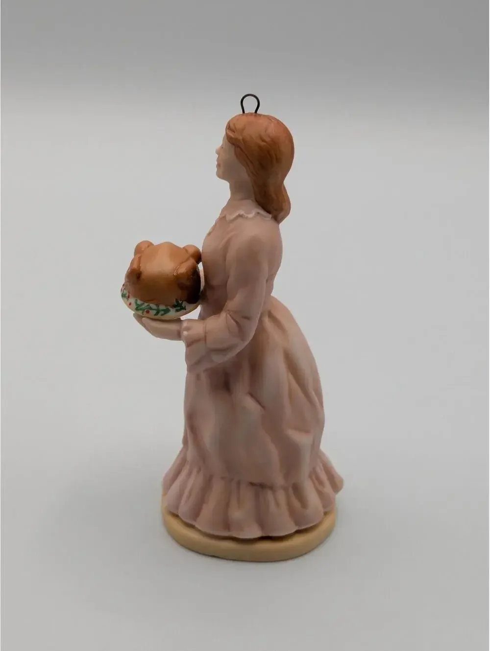 Hallmark Keepsake Mrs. Cratchit 1991 Porcelain, Dickens' A Christmas Carol